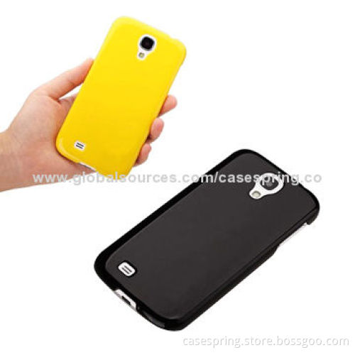 TPU Case for Samsung S4, Flexible and Sub-transparent, Simple Design